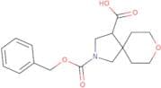 2-[(Benzyloxy)carbonyl]-8-oxa-2-azaspiro[4.5]decane-4-carboxylic acid