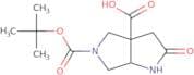 rac-(3aR,6aS)-5-[(tert-Butoxy)carbonyl]-2-oxo-octahydropyrrolo[3,4-b]pyrrole-3a-carboxylic acid