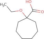 1-Ethoxycycloheptane-1-carboxylic acid