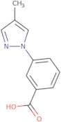 3-(4-Methyl-1H-pyrazol-1-yl)benzoic acid