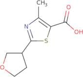 4-Methyl-2-(oxolan-3-yl)-1,3-thiazole-5-carboxylic acid