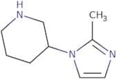 3-(2-Methyl-1H-imidazol-1-yl)piperidine