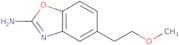 5-(2-Methoxyethyl)-1,3-benzoxazol-2-amine