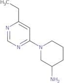 1-(6-Ethylpyrimidin-4-yl)piperidin-3-amine