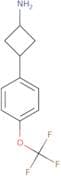 3-[4-(Trifluoromethoxy)phenyl]cyclobutan-1-amine