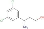3-Amino-3-(3,5-dichlorophenyl)propan-1-ol