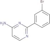 2-(3-Bromophenyl)pyrimidin-4-amine