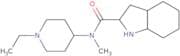 N-(1-Ethylpiperidin-4-yl)-N-methyl-octahydro-1H-indole-2-carboxamide