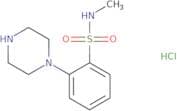 N-Methyl-2-(piperazin-1-yl)benzene-1-sulfonamide hydrochloride