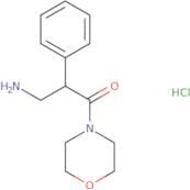 3-Amino-1-(morpholin-4-yl)-2-phenylpropan-1-one hydrochloride