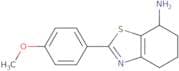 2-(4-Methoxyphenyl)-4,5,6,7-tetrahydro-1,3-benzothiazol-7-amine