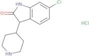 6-Chloro-3-(piperidin-4-yl)-2,3-dihydro-1H-indol-2-one hydrochloride