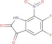 5,6-Difluoro-7-nitro-2,3-dihydro-1H-indole-2,3-dione
