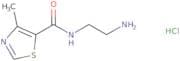 N-(2-Aminoethyl)-4-methyl-1,3-thiazole-5-carboxamide hydrochloride