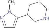 3-(1-Methyl-1H-pyrazol-5-yl)piperidine