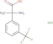 2-Amino-2-(3-(trifluoromethyl)phenyl)propanoic acid hydrochloride