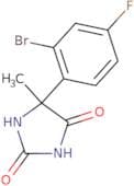 5-(2-Bromo-4-fluorophenyl)-5-methylimidazolidine-2,4-dione
