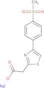 Sodium 2-[4-(4-methanesulfonylphenyl)-1,3-thiazol-2-yl]acetate