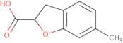 6-Methyl-2,3-dihydro-1-benzofuran-2-carboxylic acid