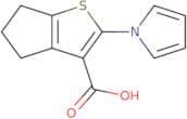 2-(1H-Pyrrol-1-yl)-4H,5H,6H-cyclopenta[b]thiophene-3-carboxylic acid