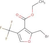 Ethyl 2-(bromomethyl)-4-(trifluoromethyl)furan-3-carboxylate