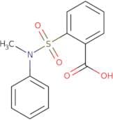 2-[Methyl(phenyl)sulfamoyl]benzoic acid