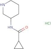 (S)-N-(Piperidin-3-yl)cyclopropanecarboxamide hydrochloride