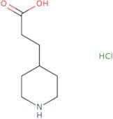 3-(Piperidin-4-yl)propanoic acid hydrochloride