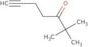 2,2-Dimethylhept-6-yn-3-one