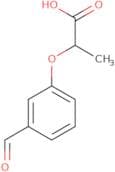 2-(3-Formylphenoxy)propanoic acid