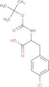 2-((tert-Butoxycarbonyl)amino)-3-(4-chlorophenyl)propanoic acid