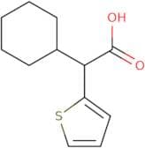 2-Cyclohexyl-2-(thiophen-2-yl)acetic acid