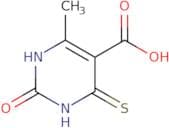 6-Methyl-2-oxo-4-sulfanylidene-1,2,3,4-tetrahydropyrimidine-5-carboxylic acid