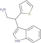 2-(1H-Indol-3-yl)-2-(thiophen-2-yl)ethan-1-amine