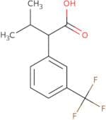 3-Methyl-2-[3-(trifluoromethyl)phenyl]butanoic acid