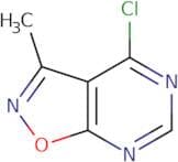 4-Chloro-3-methyl-[1,2]oxazolo[5,4-d]pyrimidine