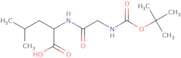 Boc-Gly-Leu-OH