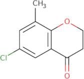 6-Chloro-8-methyl-3,4-dihydro-2H-1-benzopyran-4-one
