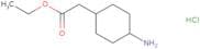 Ethyl 2-(trans-4-aminocyclohexyl)acetate hydrochloride