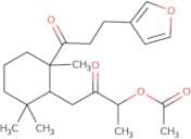 8-Acetoxy-15,16-epoxy-8,9-secolabda-13(16),14-diene-7,9-dione