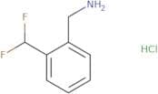 1-[2-(difluoromethyl)phenyl]methanamine hydrochloride