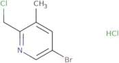 5-Bromo-2-(chloromethyl)-3-methylpyridine hydrochloride