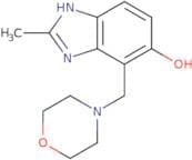 2-Methyl-4-(morpholin-4-ylmethyl)-1H-1,3-benzodiazol-5-ol
