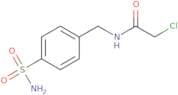 2-Chloro-N-[(4-sulfamoylphenyl)methyl]acetamide