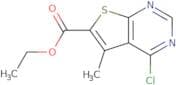 Ethyl 4-chloro-5-methylthieno[2,3-d]pyrimidine-6-carboxylate