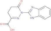 1-(1H-1,3-Benzodiazol-2-yl)-6-oxo-1,4,5,6-tetrahydropyridazine-3-carboxylic acid
