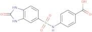 4-(2-Oxo-2,3-dihydro-1H-1,3-benzodiazole-5-sulfonamido)benzoic acid
