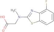 2-[(4-Fluoro-1,3-benzothiazol-2-yl)(methyl)amino]acetic acid