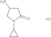 4-Amino-1-cyclopropylpyrrolidin-2-one hydrochloride