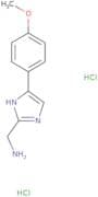 (4-(4-Methoxyphenyl)-1H-imidazol-2-yl)methanamine dihydrochloride